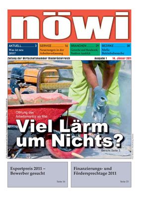 Noewi 2011 01 Magazin