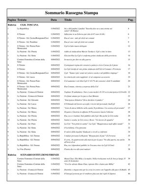 Firenze rassegna stampa 10-11.04.2022