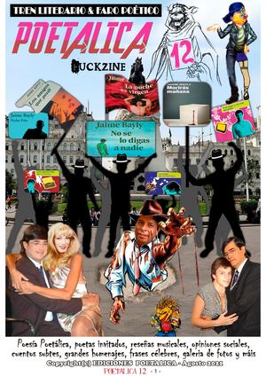 Poetalica 12 Fuckzine (agosto 2021)