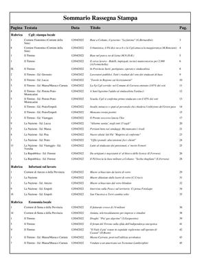 Toscana rassegna stampa 12.04.2022
