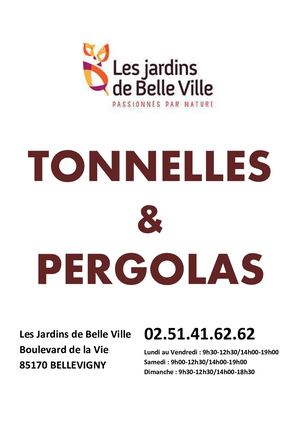 Tonnelles & Pergolas