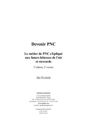 Extrait 1627 Devenir Pnc (3e éDition)