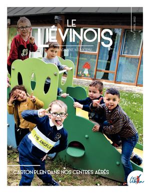 Le Liévinois n°331 "Carton plein dans nos centres aérés" Avril 2022