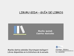 Musika ipuinak - Cuentos musicales