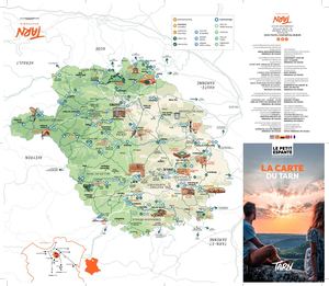 Carte Touristique Du Tarn