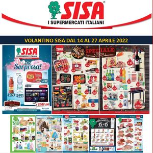 Volantino SISA Marsala dal 14 al 27 Aprile 2022