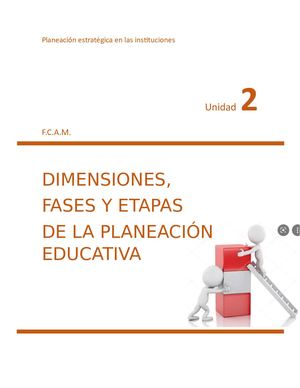 Dimensiones, Fases Y Etapas De La Planeación Educativa Am