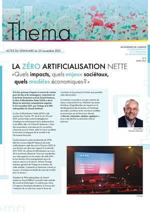 Thema N°4 - Avril 2022 - Actes du séminaire du 25 novembre 2021. Zéro Artificialisation Nette