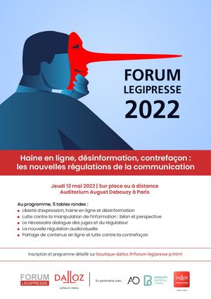 Forum Legipresse 2022_Plaquette