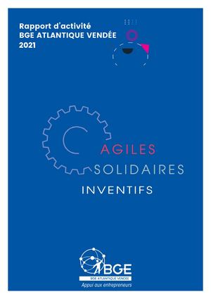 Rapport Annuel 2021 - BGE Atlantique Vendée