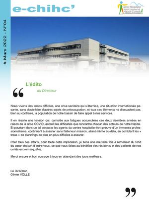 E-CHIHC' - MARS 2022 - N°4