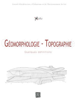 Géomorphologie et Topographie