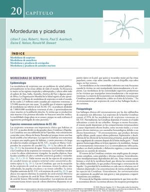 Mordeduras Y Picaduras.