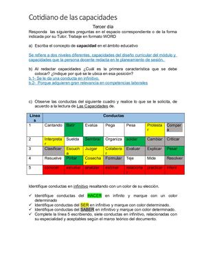 Práctica De Redacción De Capacidades Yendry Arroyo