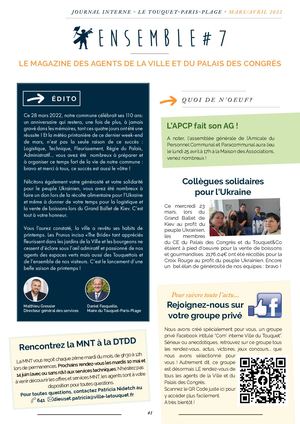 Bulletin Interne Mars- avril 2022