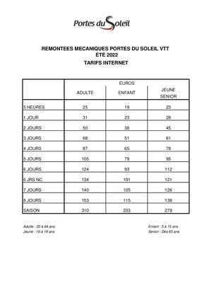 Tarifs Pds Internet Eté 2022[1]