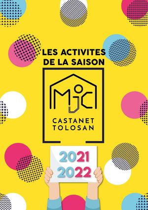 Plaquette Activités MJC Castanet-T. 2021 2022