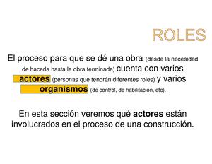Roles