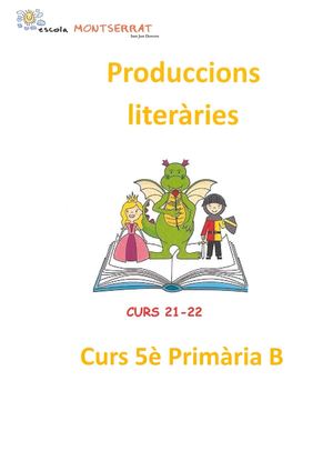 Produccions literàries 5èB