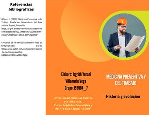 Medicina Preventiva Y Del Trabajo