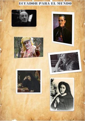 Los Personajes Más Importante Del Ecuador