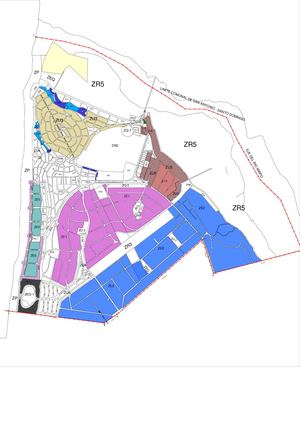 Plano Regulador Comunal Santo Domingo (planimetria).