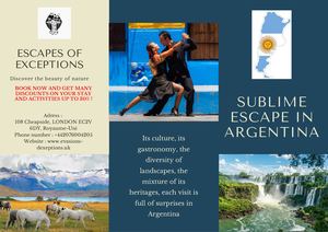 Brochure Argentine