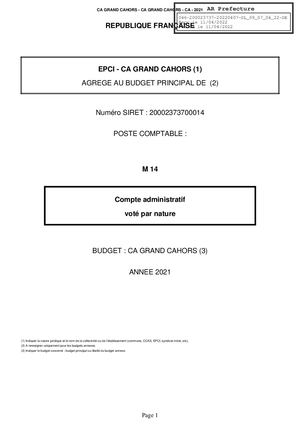 CA 2021 Grand Cahors