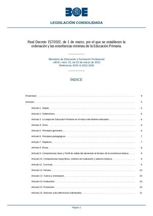 Ley Primaria Actualizada
