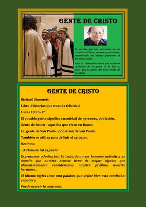GENTE DE CRISTO RICHARD SIMONETTI