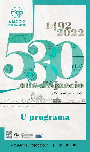 Programme 530 Ans d'Ajaccio