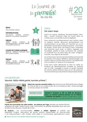 Le Journal De La Parentalite 20