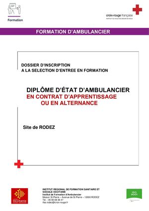 Dossier D'inscription Dea 2022 Rdz