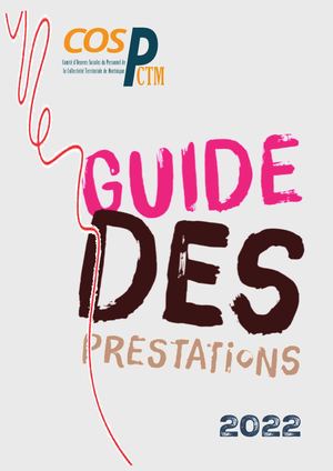 COSPCTM - Guide Prestations 2022