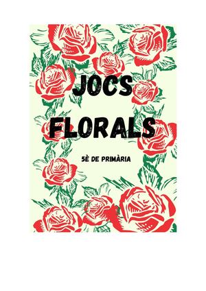 Jocs florals Poesia