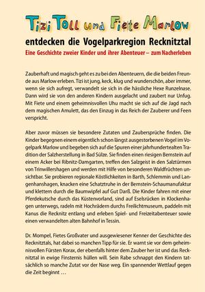 Die magischen Abenteuer von Tizi Toll und Fiete Marlow in der Vogelparkregion Recknitztal