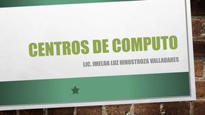 Centros De Computo Pdf