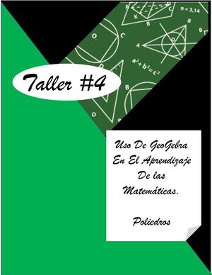 Taller #4 Poliedros