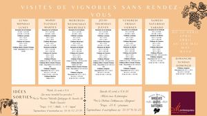 Calendrier Des Sans Rendez Vous