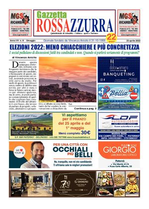 Gazzetta Rossazzurra Anno Vii N8 Del 23 4 2022