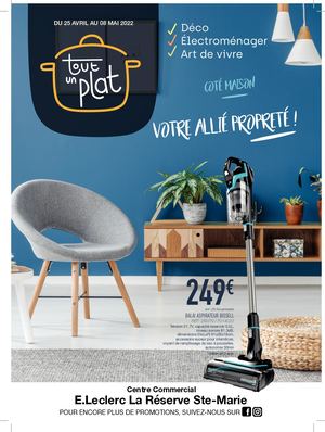 CATALOGUE DE MAI - TOUT UN PLAT