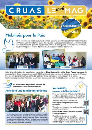 Cruas Mini Mag 9 -  Mars 2022