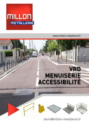 Catalogue VRD - MENUISERIE - ACCESSIBILITE