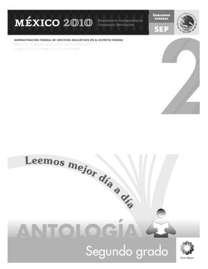 Antología Segundo Grado