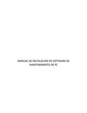 Manual De Instalacion De Soporte A Pc