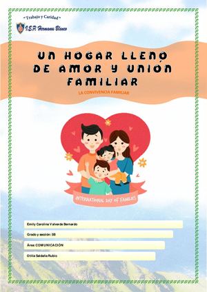 Valverde Bernardo Emily 5b Cartilla Convivencia Familiar