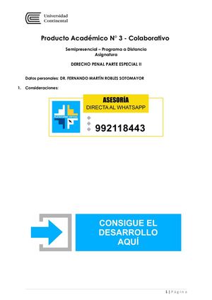 Derecho Penal Parte Especial Ii - PA3