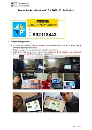 Dibujo Para Diseño De Ingeniería Ii - PA3