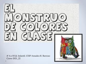 Monstruo De Colores