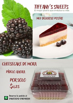 Cheesecake De Mora